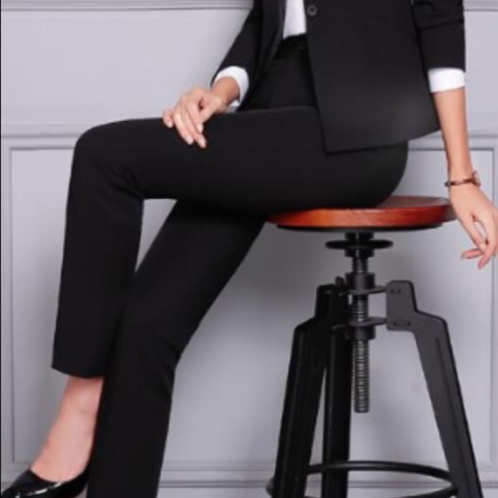 Theory straight leg pants.